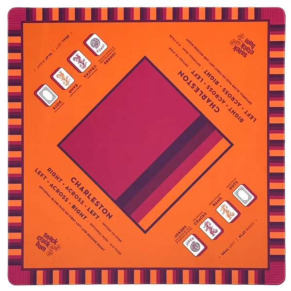 Orange Stripe Game Mat
