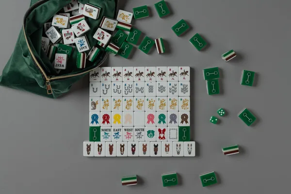 Equestrian American Mahjong Tiles — Hunter-Jumper