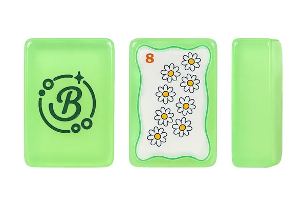 Glow-in-the-Dark Mahjong Tiles
