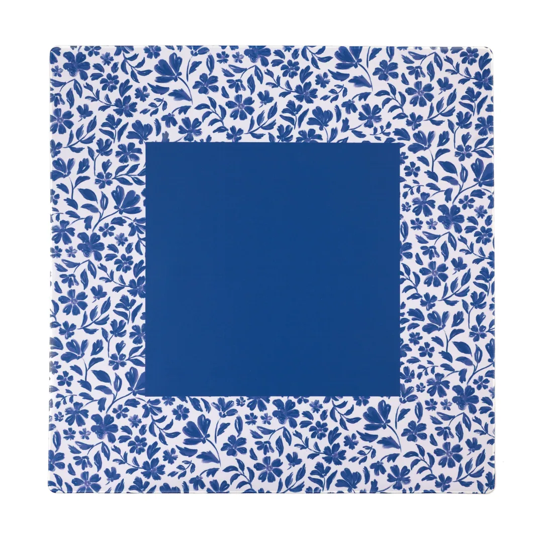 Mahjong Mat — Porcelain Floral